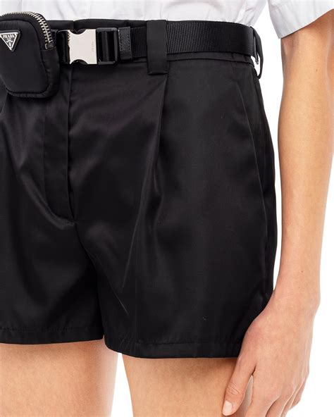 prada nylon gabardine shorts|prada nylon repack.